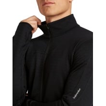 Icebreaker Fleecejacke Descender Merino Blend 300 RealFleece (Merinowolle, atmungsaktiv) schwarz Herren